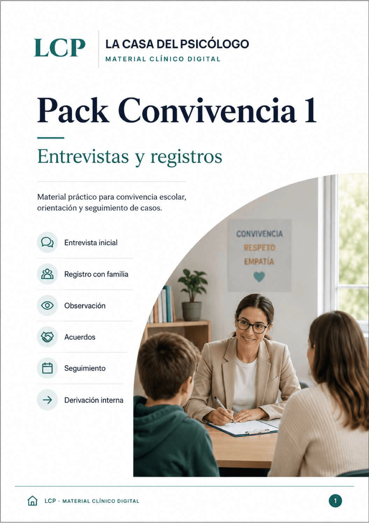 Pack Convivencia 1: Entrevistas y registros