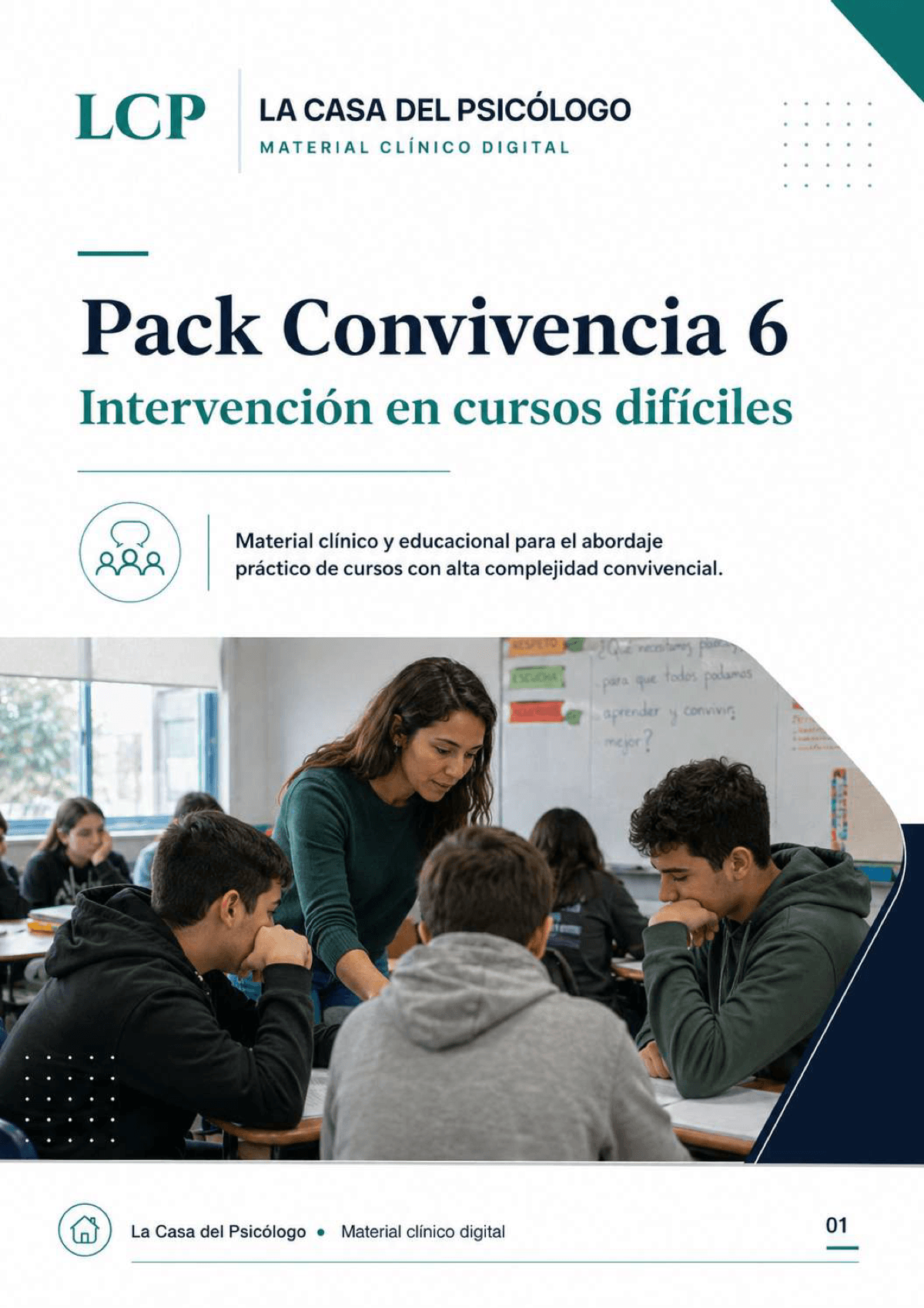 Pack Convivencia 6: Intervención en cursos difíciles