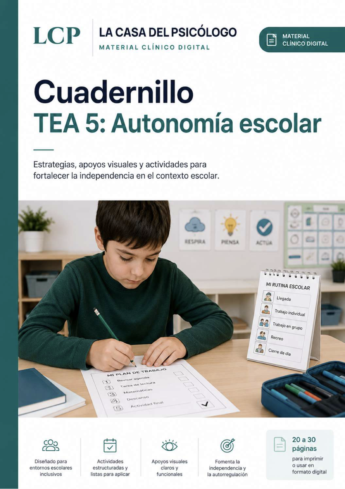 Cuadernillo TEA 5: Autonomía escolar