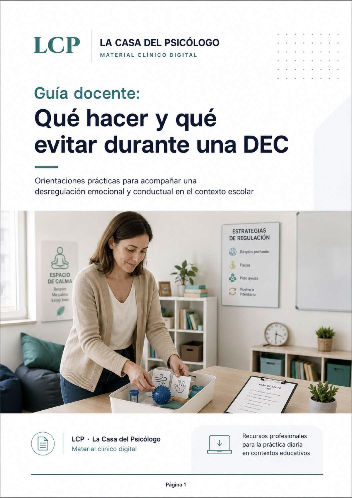 Guía docente: Qué hacer y qué evitar durante una DEC
