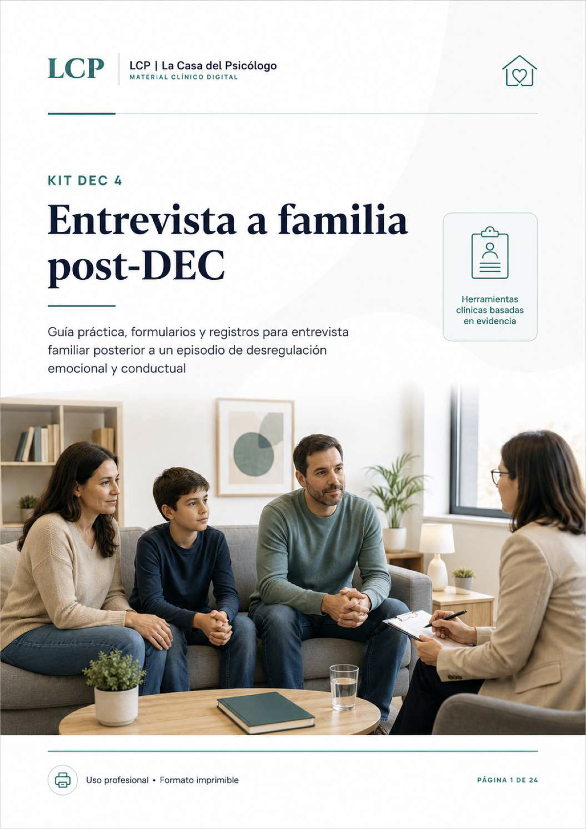 Kit DEC 4: Entrevista a familia post-DEC