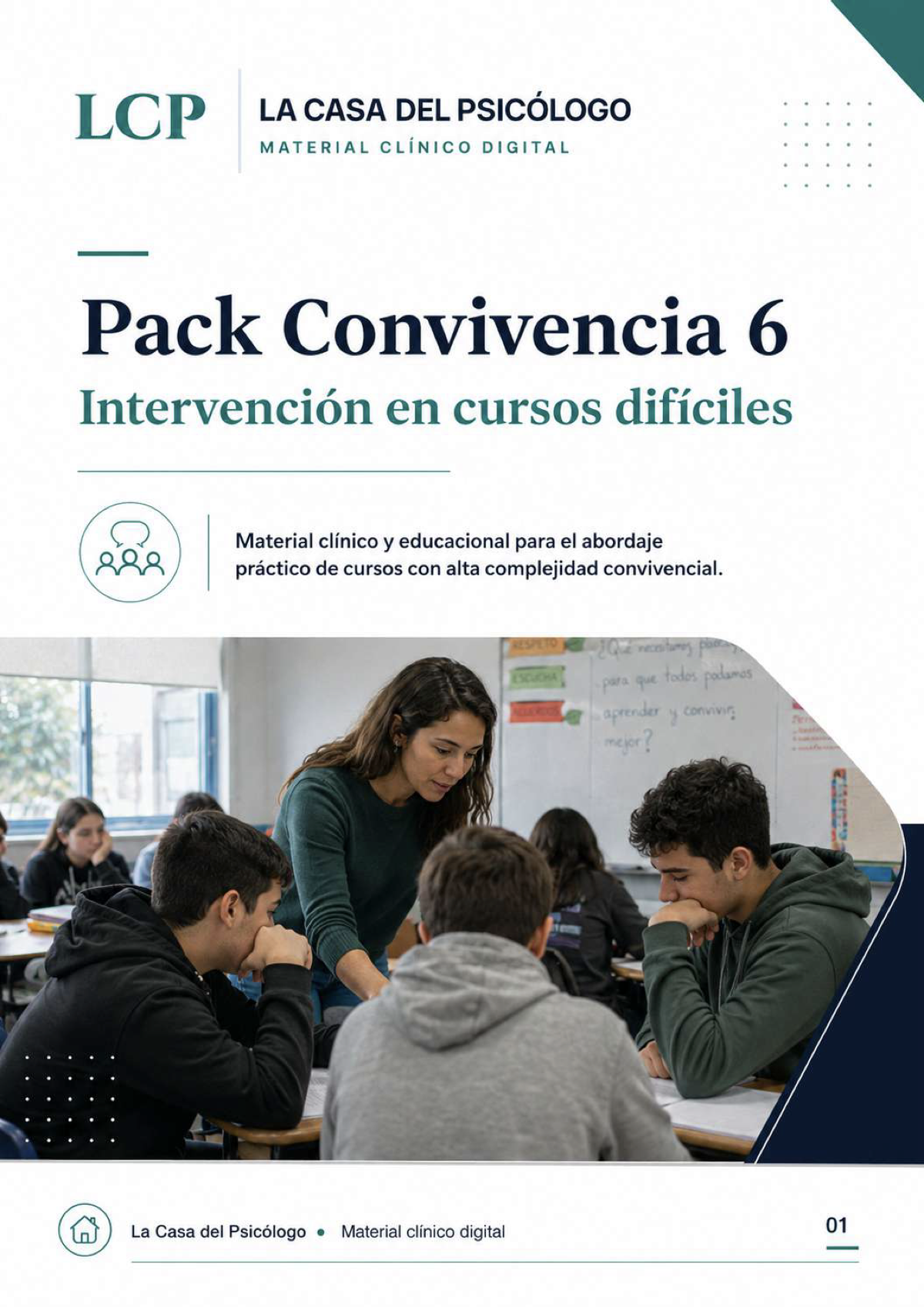 Pack Convivencia 6: Intervención en cursos difíciles