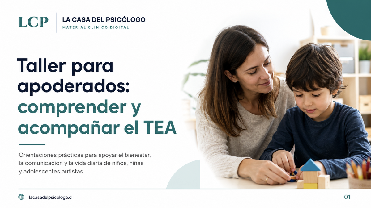 Taller para apoderados: Comprender y acompañar el TEA